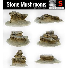 3D Desert Cliff  Pack 6